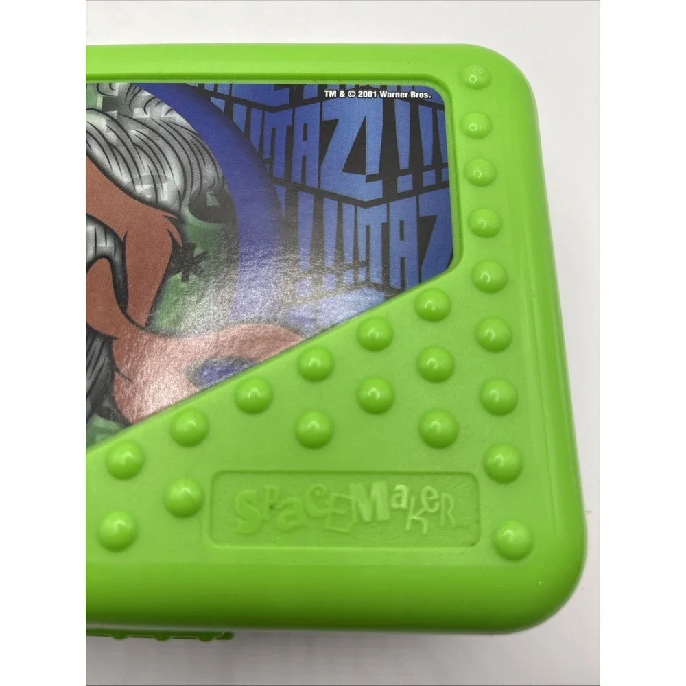Vintage Taz Looney Tunes Pencil Box Spacemaker Warner Bros &‎ Ruler